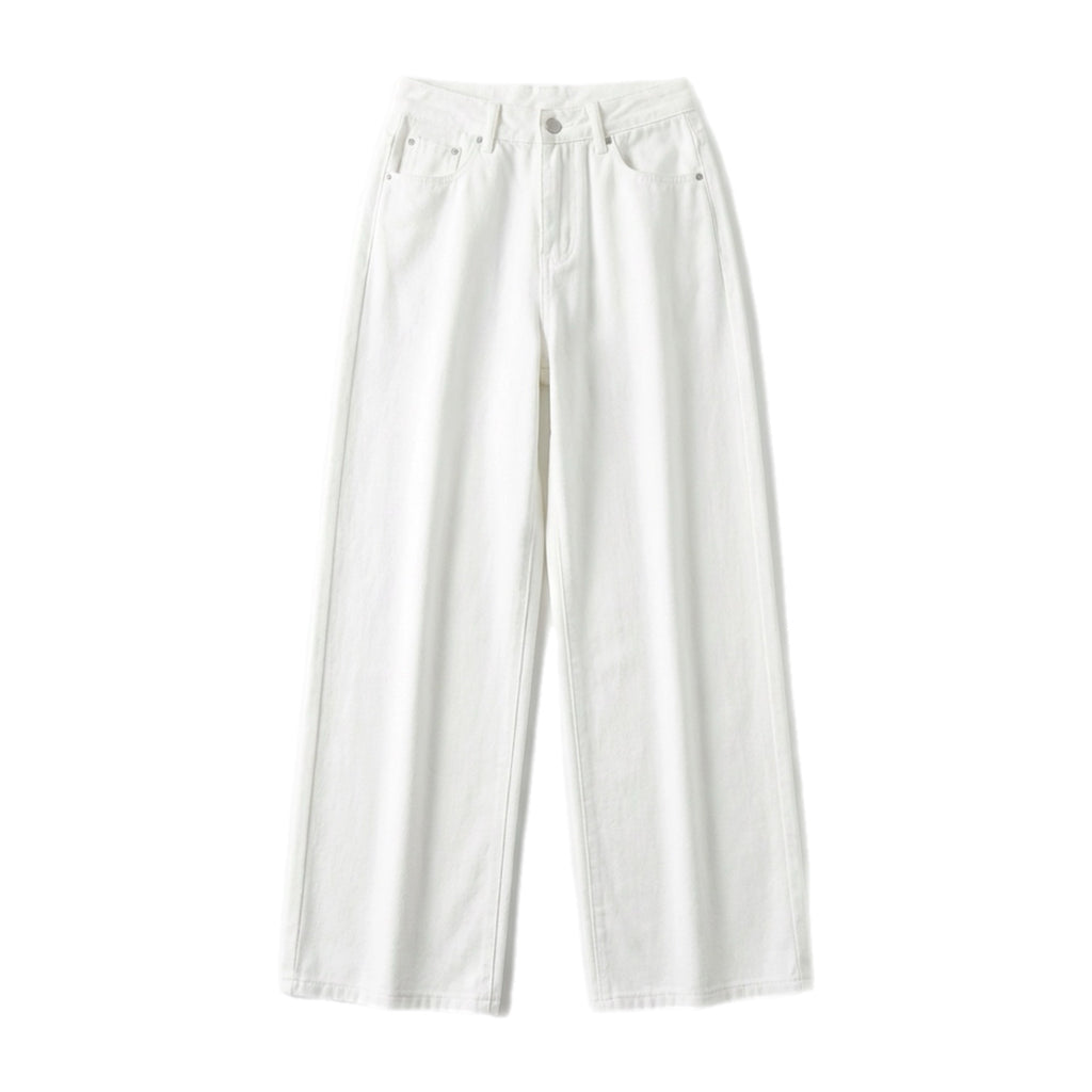 HOURS DENIM WHITE JEANS