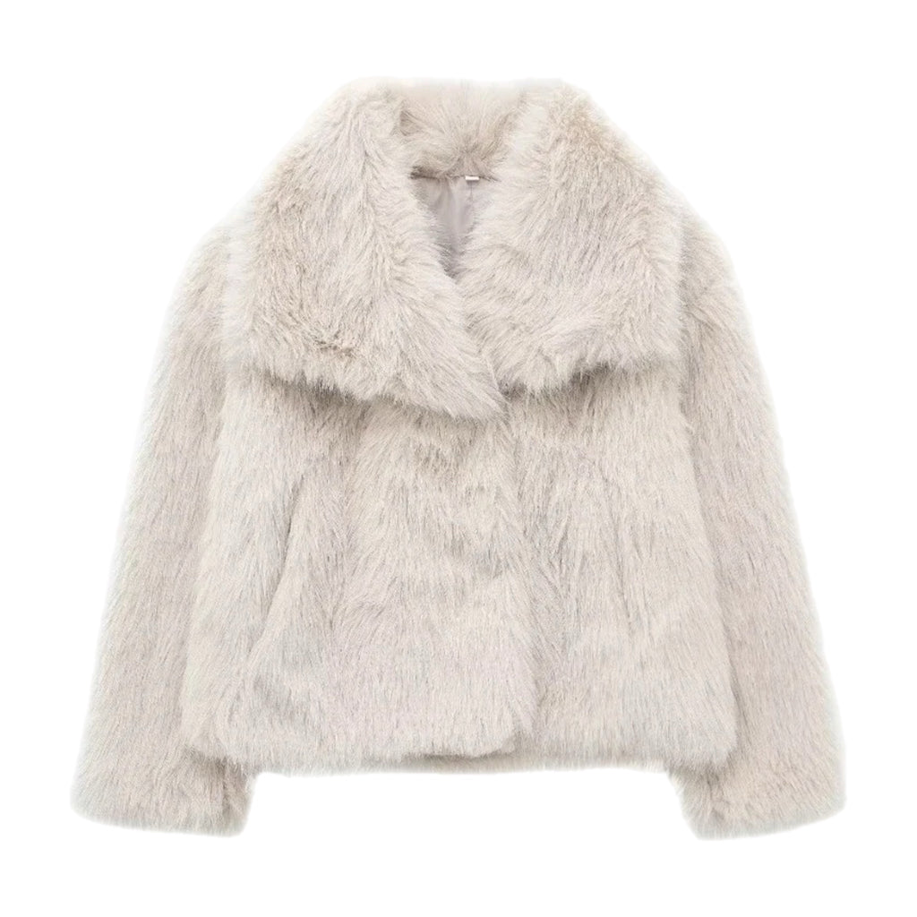 HOURS COAT FLUFFY JACKET