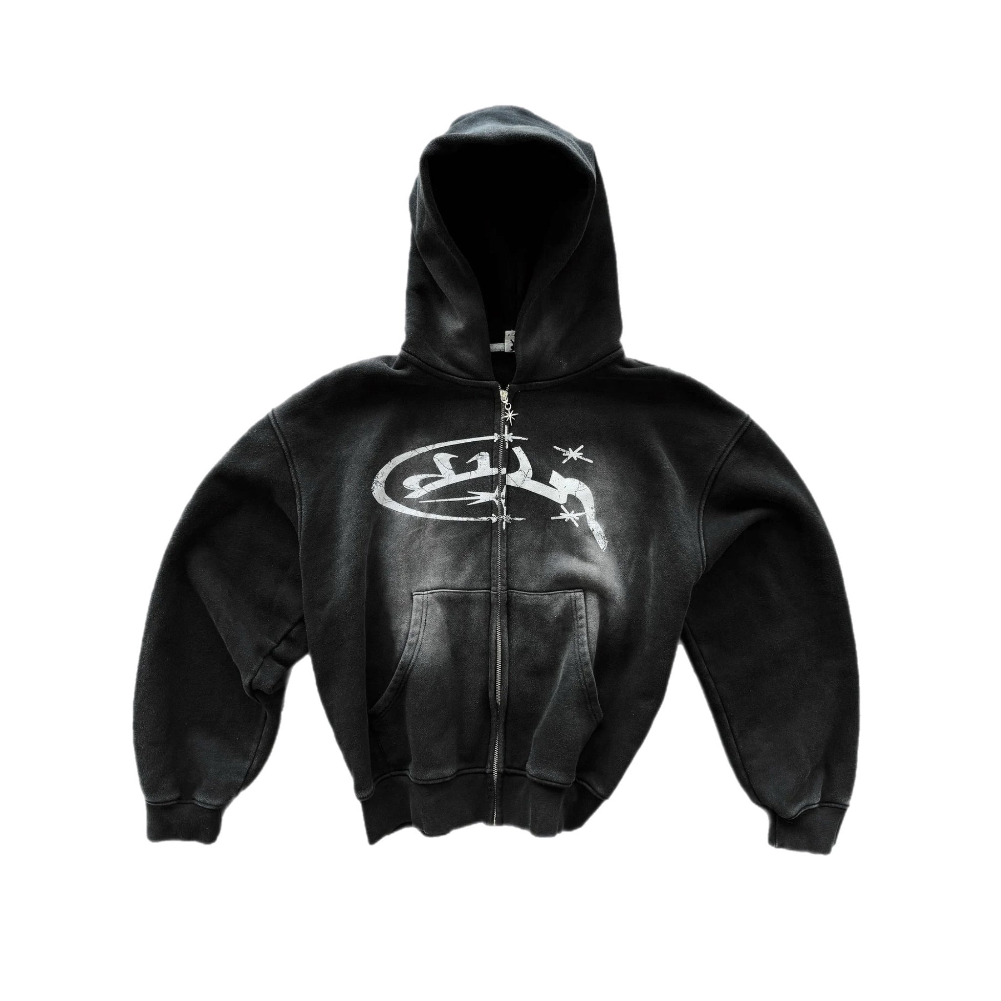 HOURS  VINTAGE ZIP UP HOODIE