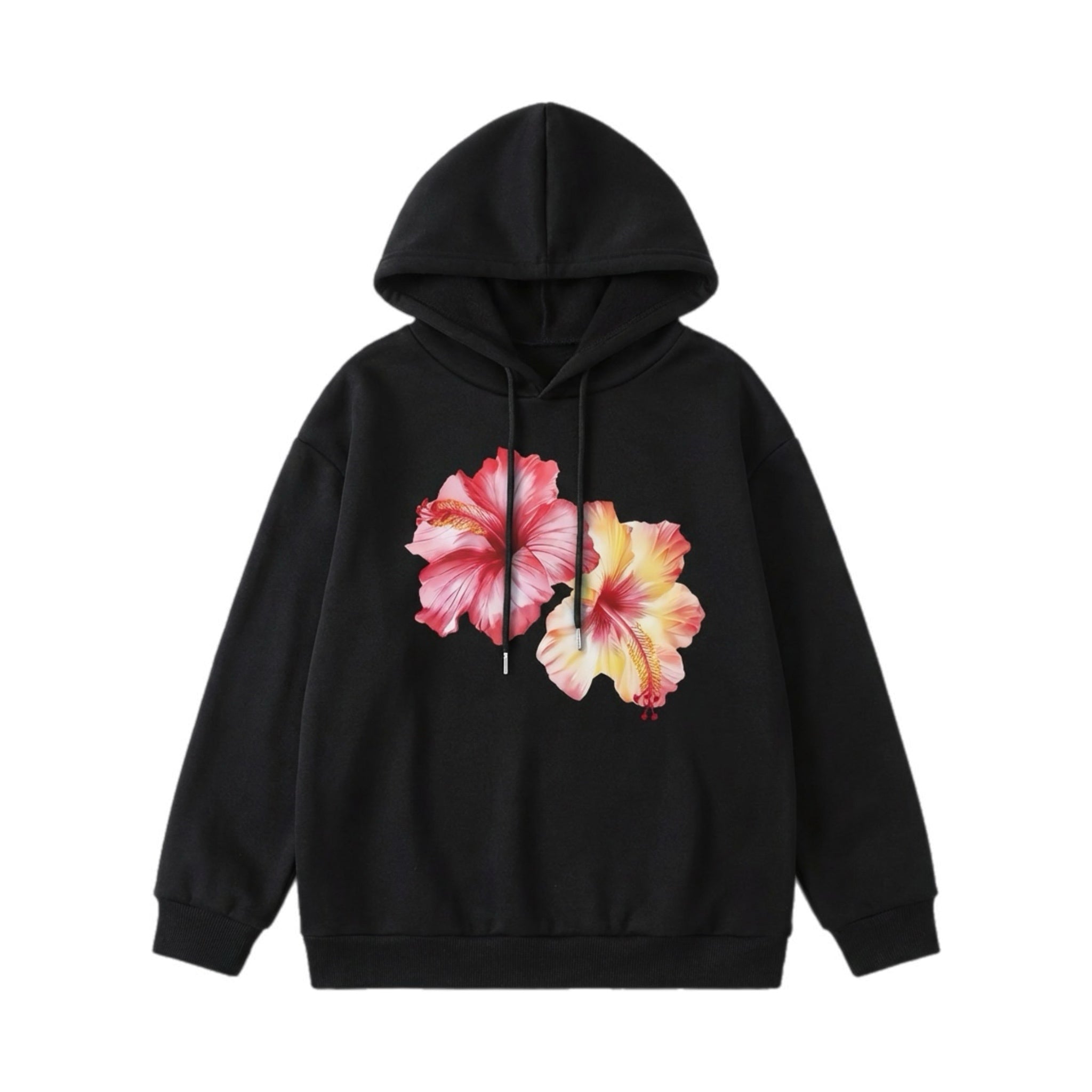 HOURS FLORAL HOODIE