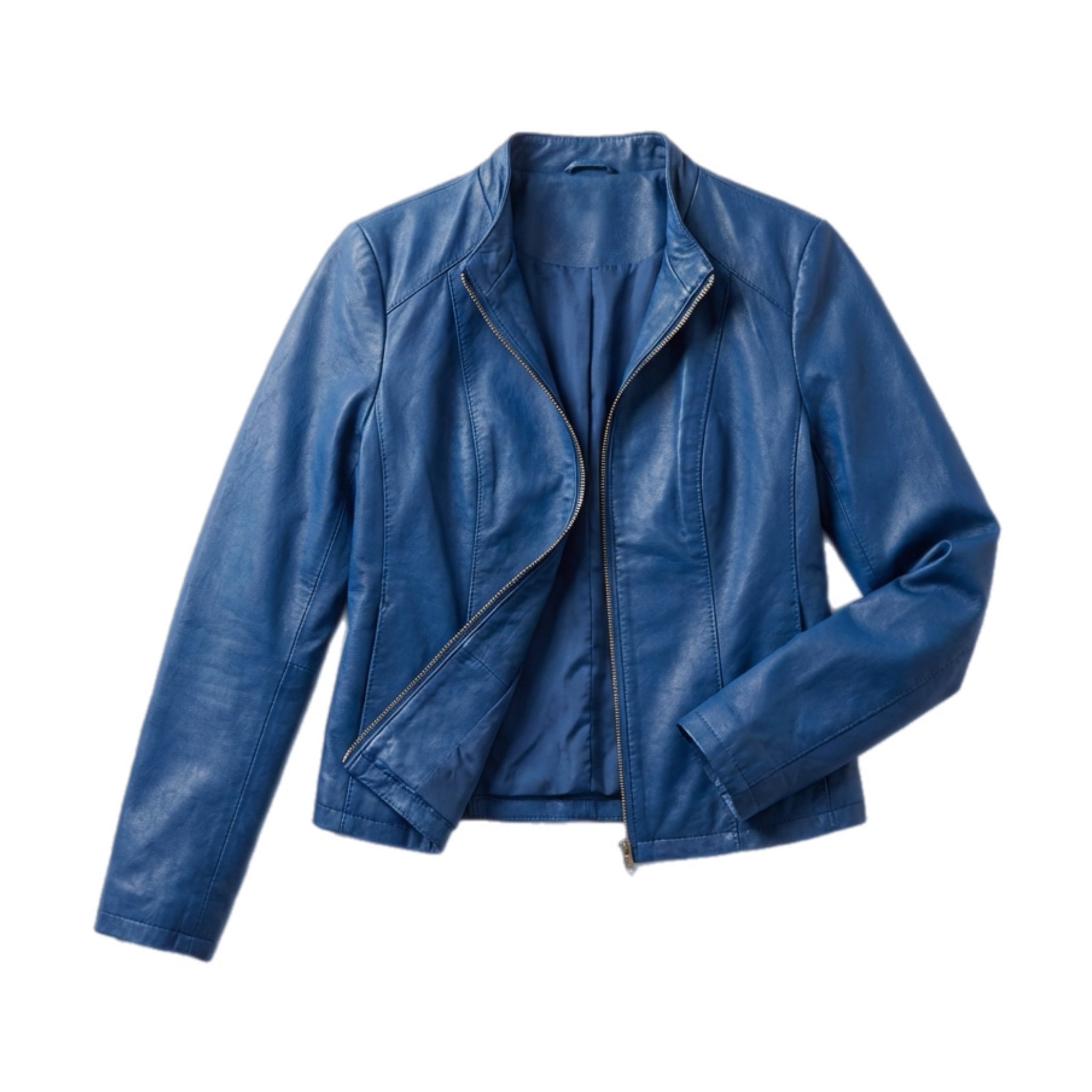 HOURS LEATHER JACKET ZIPPER