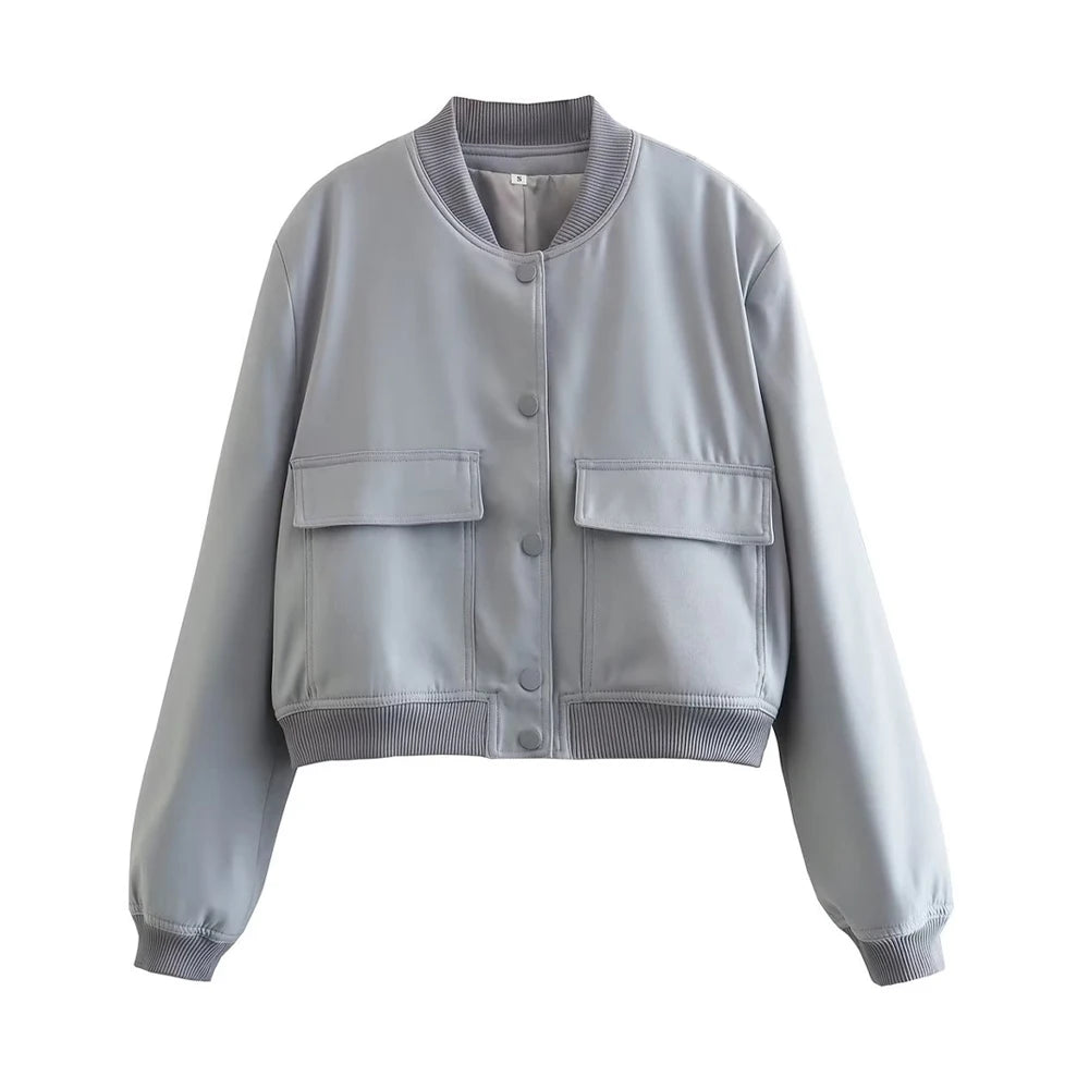HOURS VINTAGE FRONT BUTTON JACKET