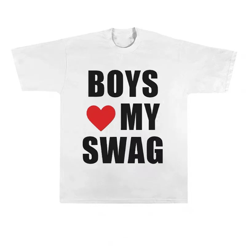 HOURS GIRLS &BOYS LOVE MY SWAG TEE