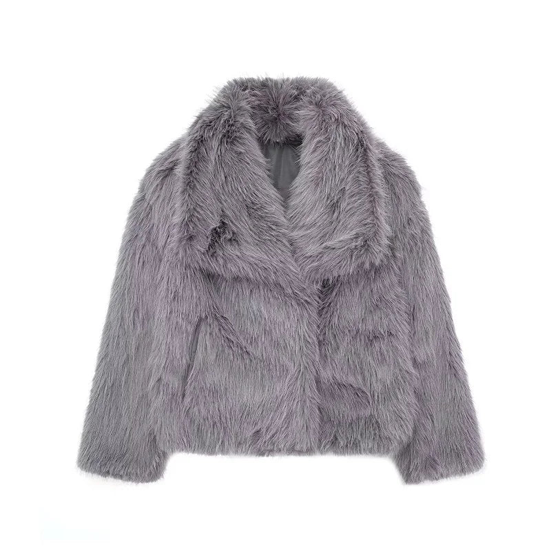 HOURS COAT FLUFFY JACKET