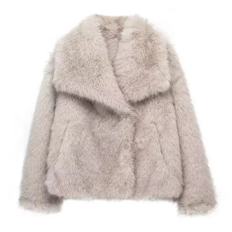 HOURS COAT FLUFFY JACKET