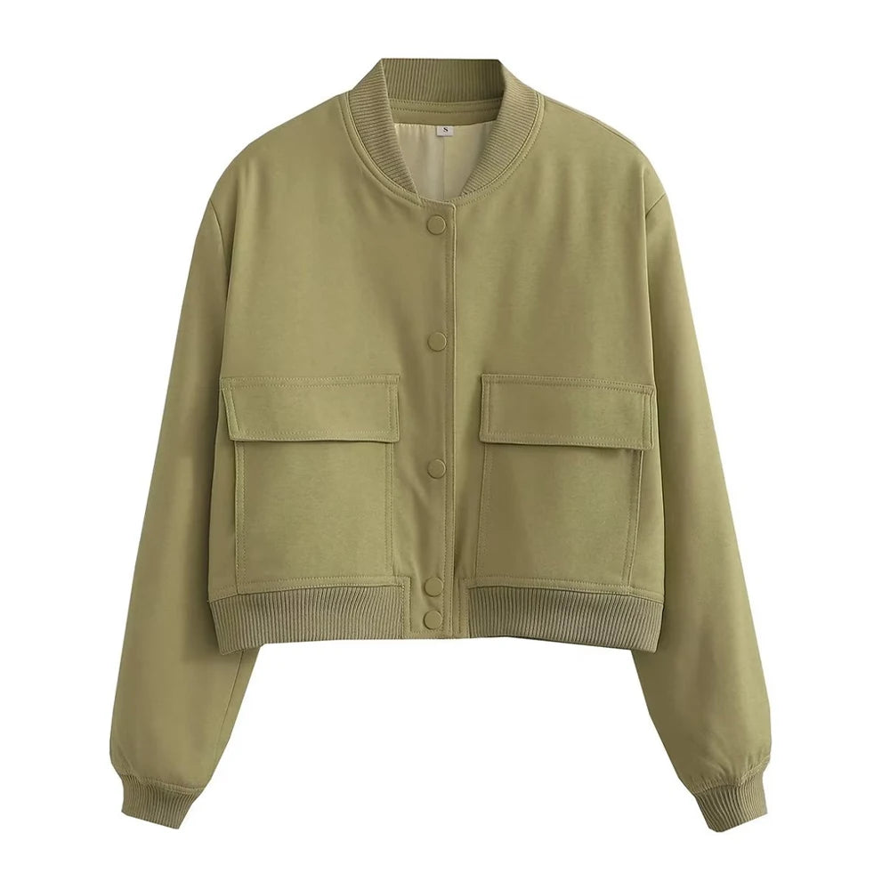 HOURS VINTAGE FRONT BUTTON JACKET