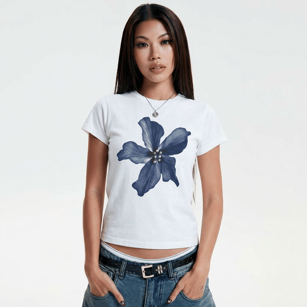 HOURS FLOWER TEE