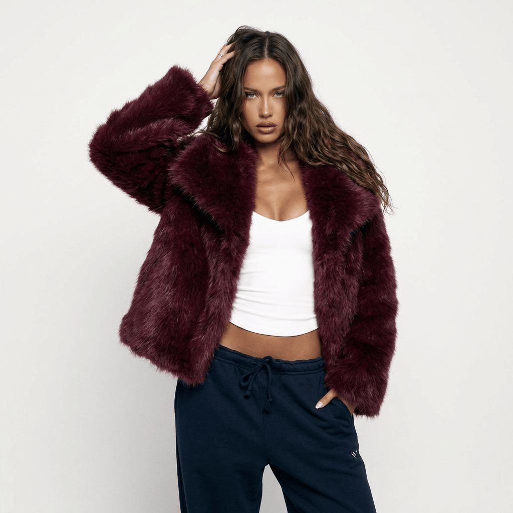 HOURS COAT FLUFFY JACKET
