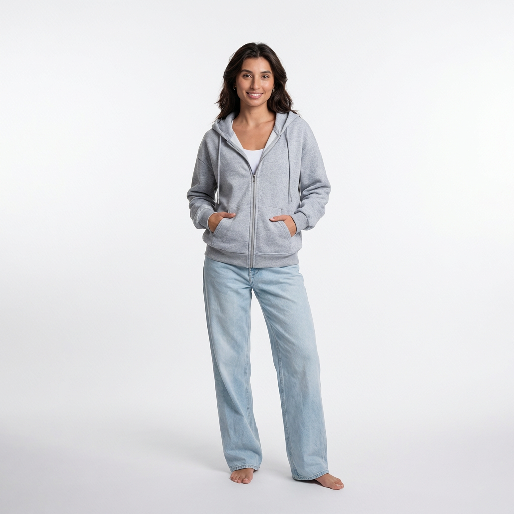 HOURS FLEECE ZIPPER
