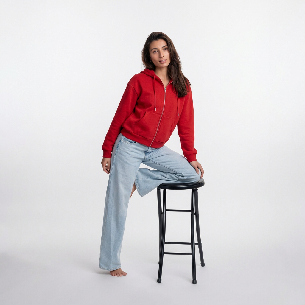 HOURS FLEECE ZIPPER
